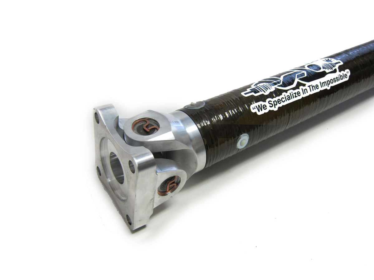 The Driveshaft Shop 2015-2024 Ford F-150 (4WD-RCSB-9.75" Rear-End) 1500HP+ Rated Direct Fit Carbon 3.8" Driveshaft - image 2