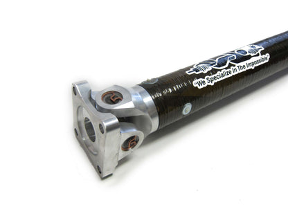 The Driveshaft Shop 2015-2024 Ford F-150 (4WD-RCSB-9.75" Rear-End) 1500HP+ Rated Direct Fit Carbon 3.8" Driveshaft - image 2