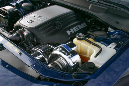 ProCharger supercharger system installed in a 2006-10 Dodge Charger HEMI R/T (5.7)