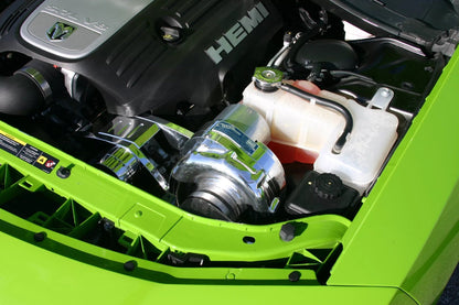 2006-10 Dodge Charger HEMI R/T (5.7) engine bay with ProCharger supercharger