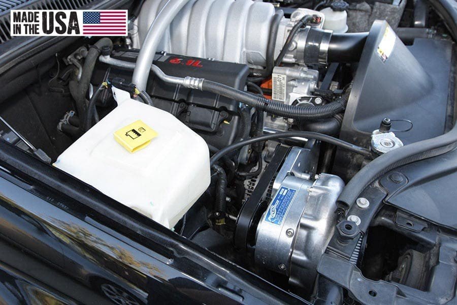 Alternate view of a ProCharger-equipped 2006-10 Jeep Grand Cherokee SRT8 (6.1)