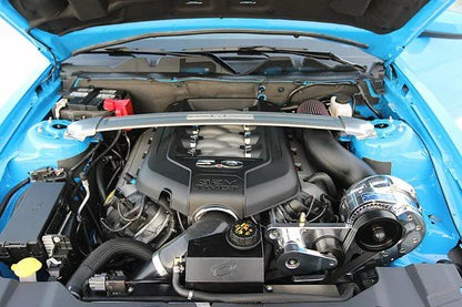 ProCharger supercharger system installed in a 2011-14 Mustang GT (5.0 4V)