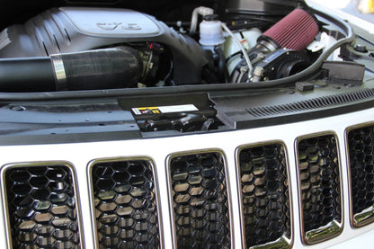2011-21 Jeep Grand Cherokee (5.7) engine bay with ProCharger supercharger