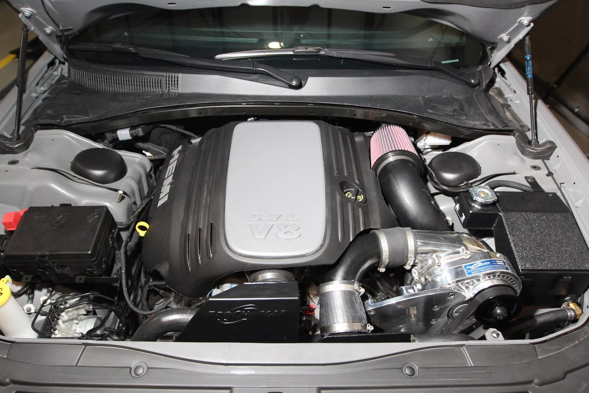 ProCharger supercharger system installed in a 2011-23 Chrysler 300 HEMI (5.7)