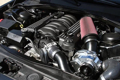 ProCharger supercharger system installed in a 2012-14 Chrysler 300 HEMI SRT8 (6.4)