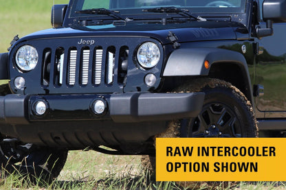 2012-18 Jeep Wrangler JK (3.6) engine bay with ProCharger supercharger