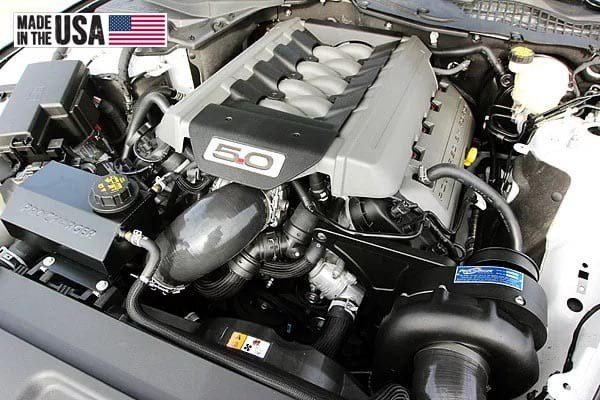 Alternate view of a ProCharger-equipped 2015-17 Mustang GT (5.0 4V)