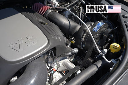 2018-25 Dodge Durango (5.7L) engine bay with ProCharger supercharger
