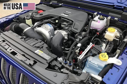 ProCharger supercharger system installed in a 2018-25 Jeep Wrangler JL (3.6)