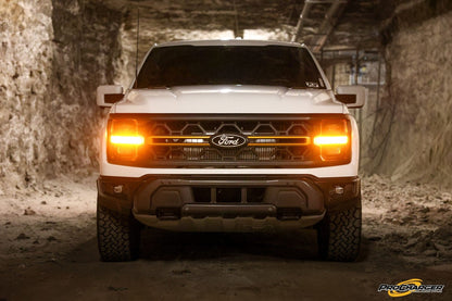 Alternate view of a ProCharger-equipped 2024-26 Ford F-150 Pro Power Onboard (5.0 4V)