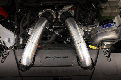 ProCharger supercharger system installed in a 2024-26 Mustang GT (5.0 4V)
