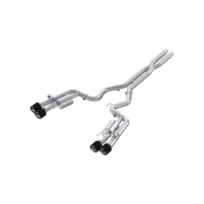 MBRP 3-Inch Cat-Back Exhaust, Quad Rear Exit – 2024-2026 Mustang Dark Horse 5.0L - image 1