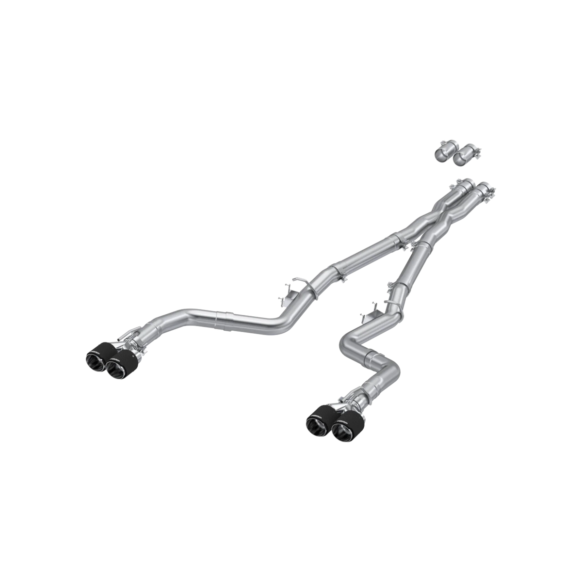 MBRP 3-Inch Cat-Back Exhaust, Quad Rear Exit – 2015-2023 Dodge Challenger 6.2L/6.4L & 2017-2023 5.7L