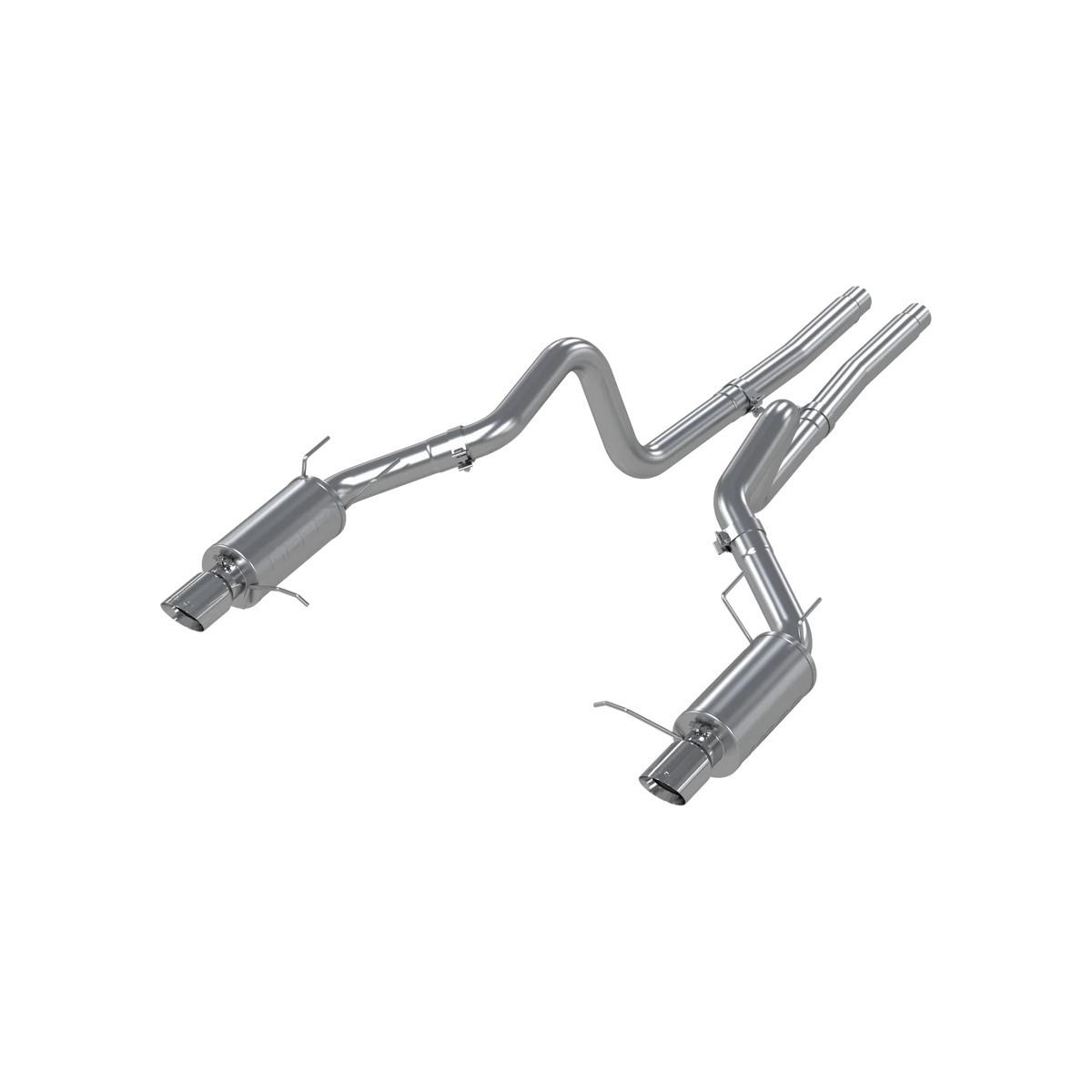 MBRP 3-Inch Cat-Back Exhaust, Dual Rear Exit – 2011-2014 Mustang GT 5.0L & 2011-2012 Shelby GT500 5.4L