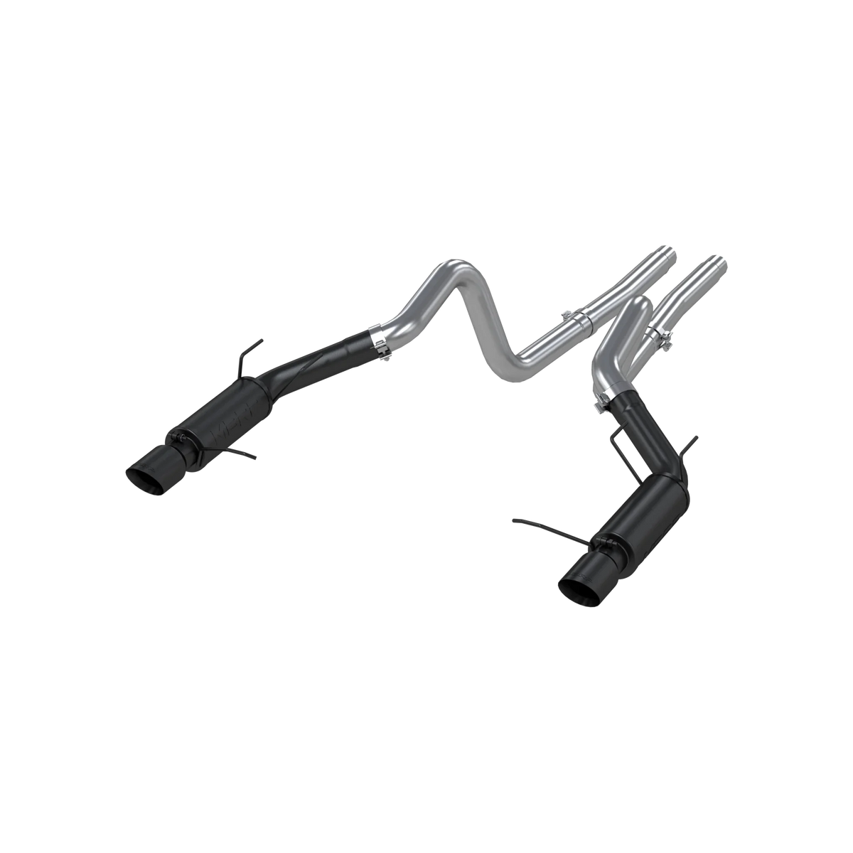 MBRP 3-Inch Cat-Back Exhaust, Dual Rear Exit – 2011-2014 Mustang GT 5.0L & 2011-2012 Shelby GT500 5.4L - image 2