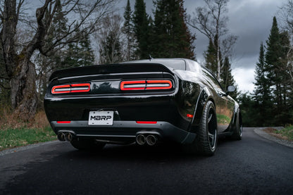 MBRP 3-Inch Cat-Back Exhaust, Quad Rear Exit – 2015-2023 Dodge Challenger 6.2L/6.4L & 2017-2023 5.7L - image 2