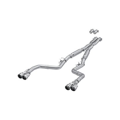 MBRP 3-Inch Cat-Back Exhaust, Quad Rear Exit – 2015-2023 Dodge Challenger 6.2L/6.4L & 2017-2023 5.7L - image 4