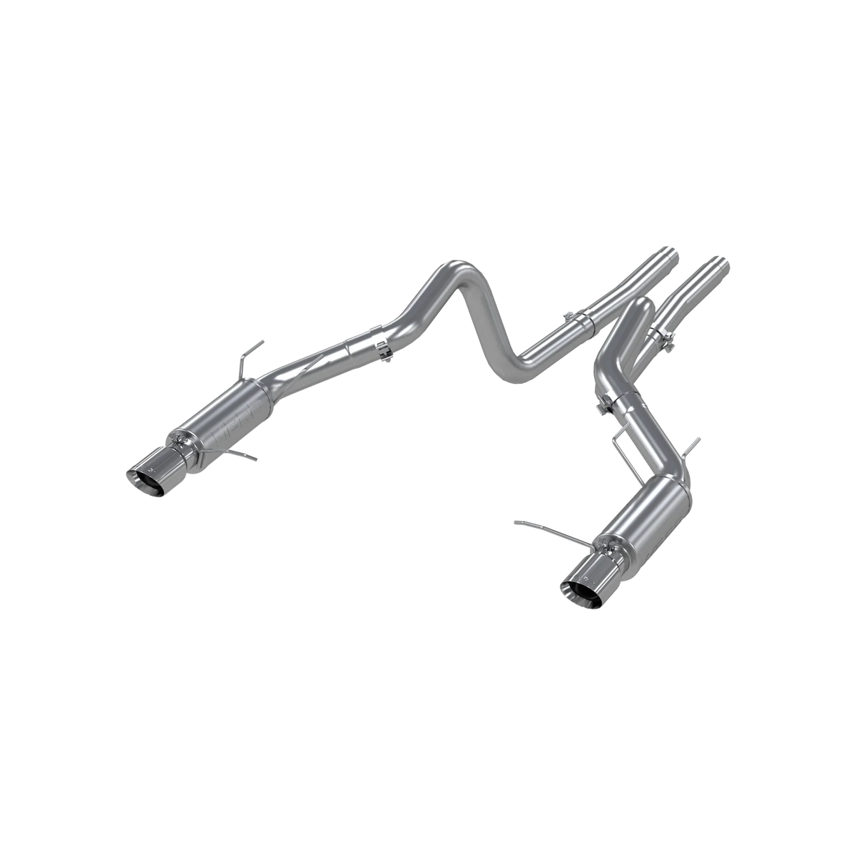 MBRP 3-Inch Cat-Back Exhaust, Dual Rear Exit – 2011-2014 Mustang GT 5.0L & 2011-2012 Shelby GT500 5.4L