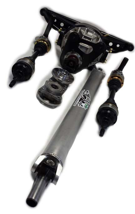 The Driveshaft Shop 2003-2010 Dodge Viper 3rd / 4th Gen 9" Rear Conversion Kit -Includes Housing / Axles / Driveshaft - image 4