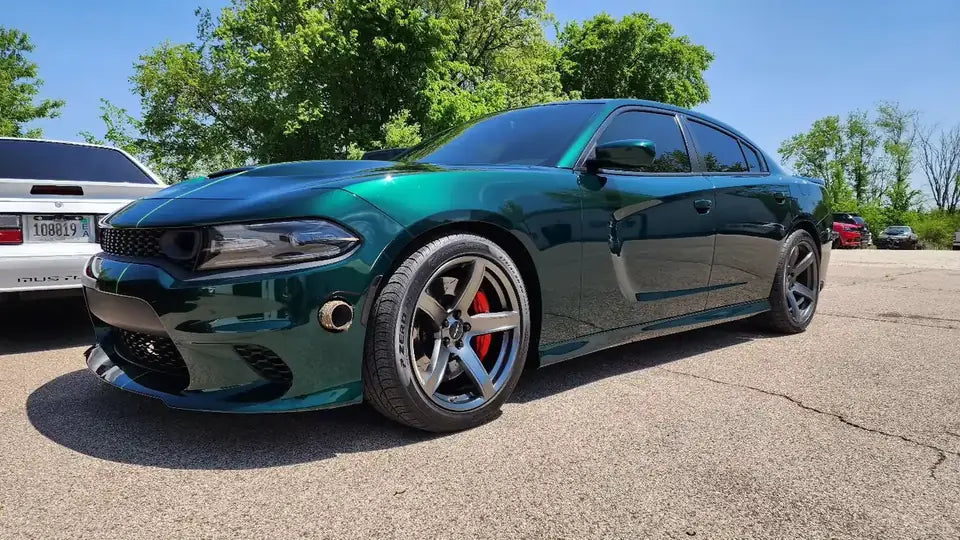 Green Dodge Charger Hellcat